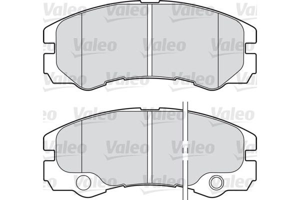 Fren Disk Balata Ön Opel Frontera A (1992->)  VALEO 598460
