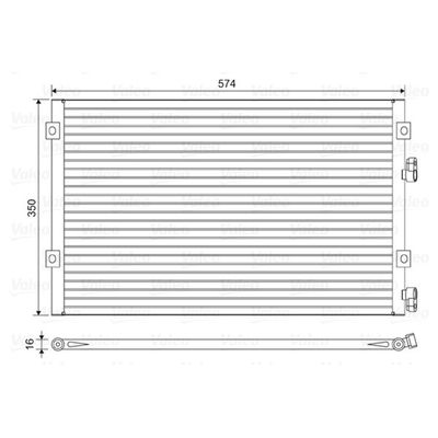 Klima Radyatörü  VALEO 814487