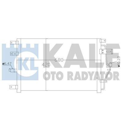 Klima Radyatörü  Volvo XC70 (08.2000->)  KALE 390300