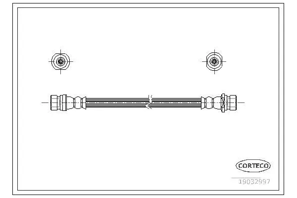 Fren Hortumu Arka Sağ veya Sol ASPART 3HOS1343