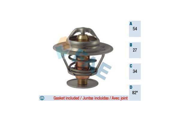 Termostat  Nissan Patrol (K/W160)(08.1980->)  OES 452 000 4053