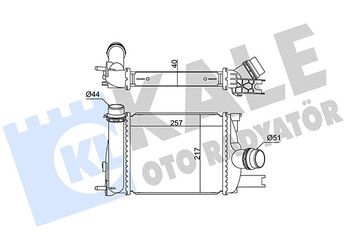 Turbo Radyatörü  MAHER 14787  144963014R