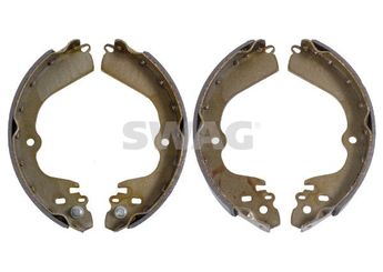 Fren Pabuçlu Balata Arka SWAG 33 10 6942  D4060JX00AS1 D40603LM0A D4060-3LM0A D4060JX00A D4060-JX00A D4060JX01A D4060-JX01A D4060JX02A D4060-JX02A D4060JX02B D4060-JX02B