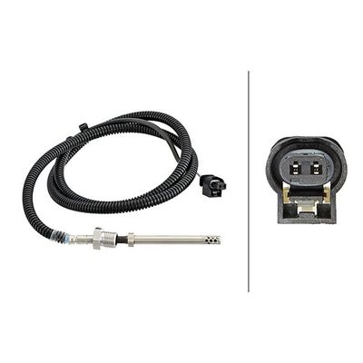 Egzoz Sıcaklık Sensörü  Mercedes Sprinter II Kamyonet (01.2006->)  HELLA 6PT 358 181-731