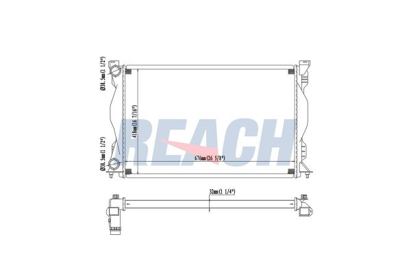 Su Radyatörü  BEHR CR 977 000S