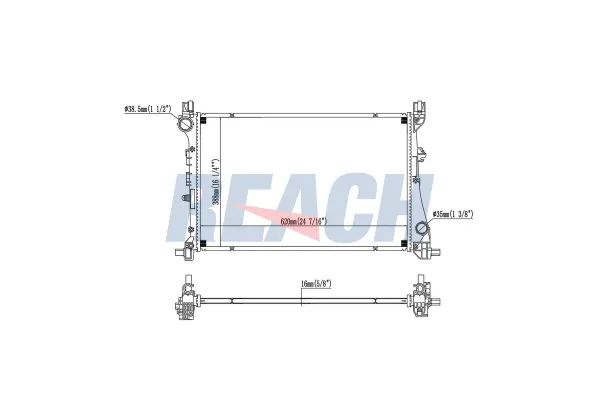 Su Radyatörü  VEKA 16-2105