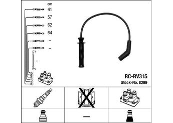 Buji Kablosu  NGK 8299  T442B
