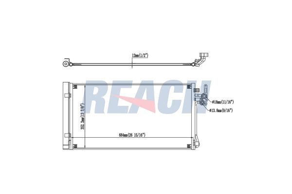 Klima Radyatörü  Land Rover Range Rover Evoque Cabriolet (2015->)  ORİS CRO006012