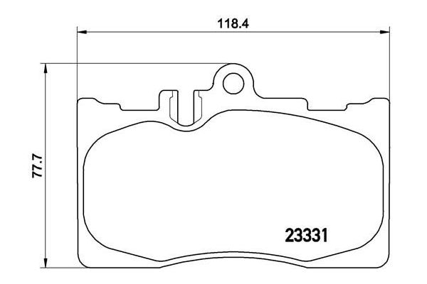 Fren Disk Balata Ön BREMBO P 83 058