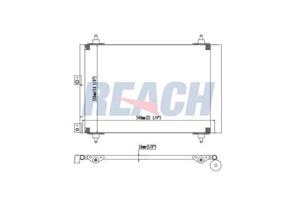Klima Radyatörü  VEKA 43-3313