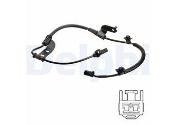 Abs Sensörü Arka Sol DELPHI SS20803  599102L300 599101H300