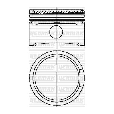 Piston  Audi A4 Cabriolet (8H)(01.2006->)  SONNE 024KR01205