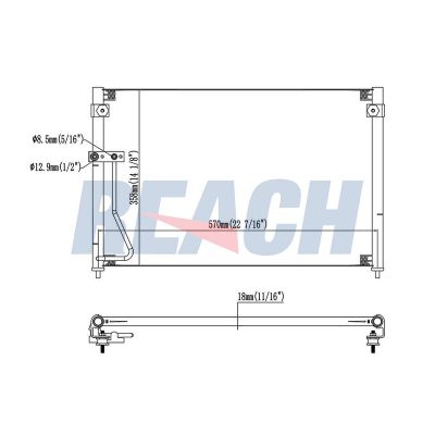 Klima Radyatörü  VALEO 818085