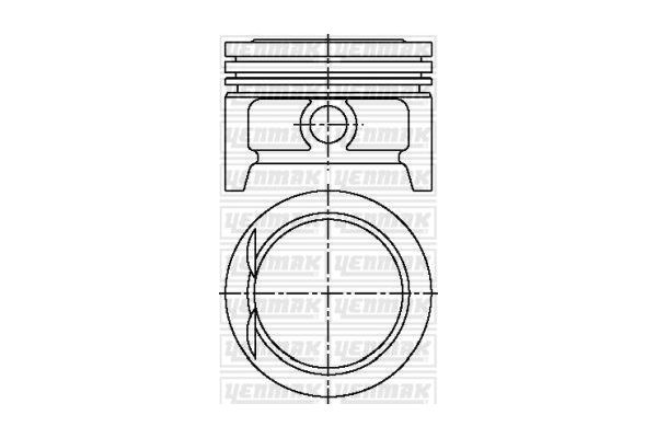 Piston (78.10MM-0.50)  YENMAK 31-03808-050