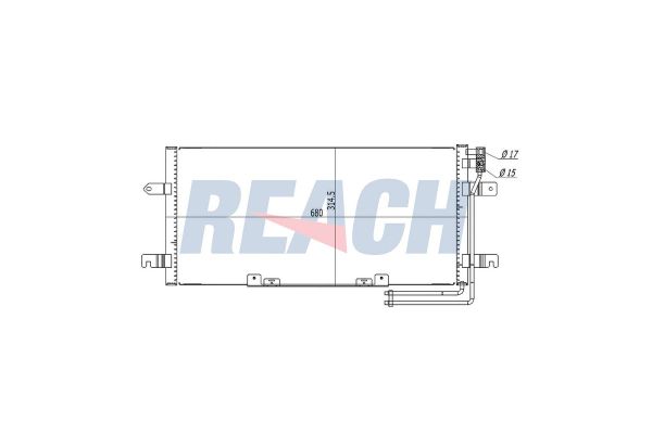 Klima Radyatörü  ORİS CVW613020