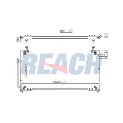 Klima Radyatörü  BSG 55-525-006
