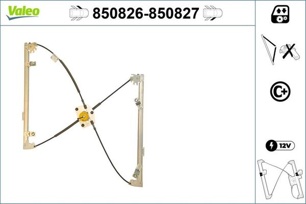 Cam Krikosu Ön Sol VALEO 850826