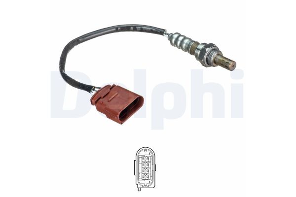 Oksijen (Lambda) Sensörü  Chevrolet Spark (2009->)  DELPHI ES21186-12B1