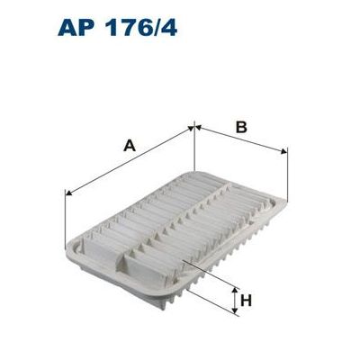 Hava Filtresi  Suzuki Splash (A5B)(2008->)  FILTRON AP 176/4