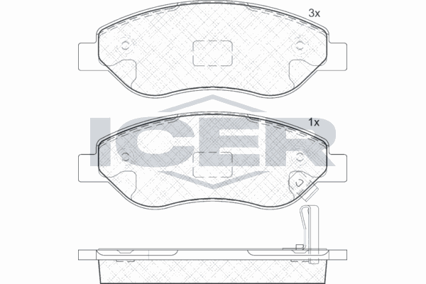 Fren Disk Balata Ön SANGSIN SP1878