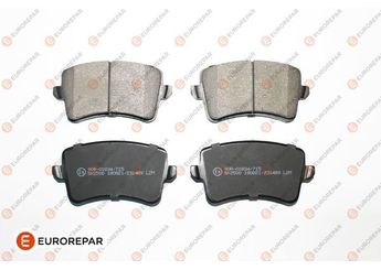 Fren Disk Balata Arka EUROREPAR 1617271980  1617271980 8K0698451 8K0698451A 8K0698451B 8K0698451C 8K0698451D 8K0698451E 8K0698451F 8K0698451G L8KD698451 L8KD698451A L8KD698451B 8K0098601E 8K0098601H