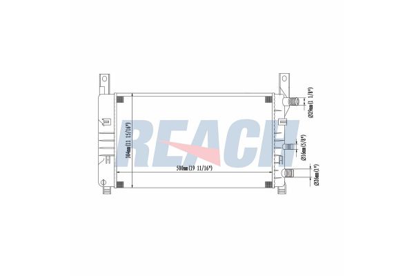 Su Radyatörü  ORİS MFR134034