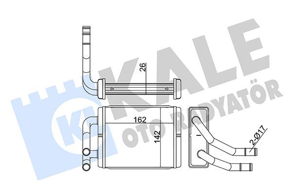 Kalorifer Radyatörü  KALE 355180