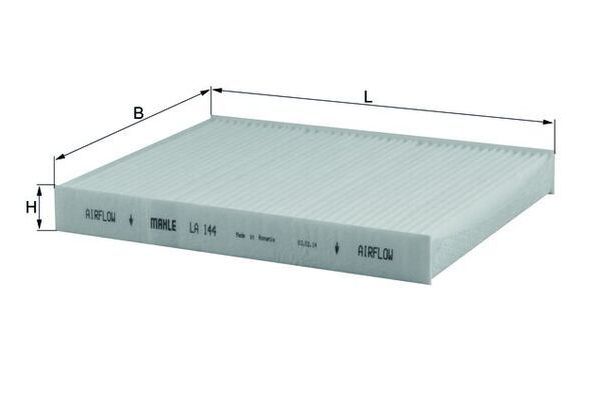 Polen Filtresi  Fiat Doblo (119) Panorama (01.2001->)  MAHLE LA 144