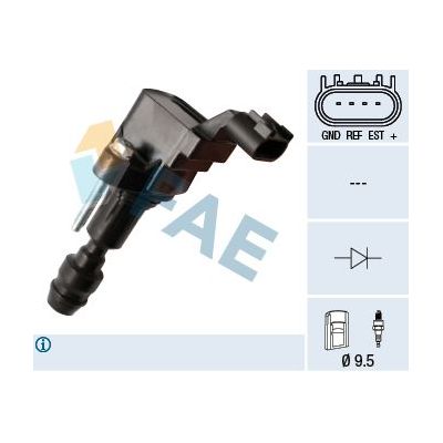 Ateşleme Bobini  Opel Insignia A (2008->)  PSA ORJINAL 12638824
