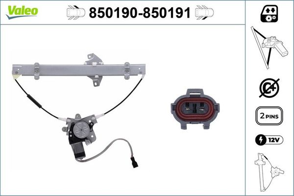 Cam Krikosu Ön Sol VALEO 850190