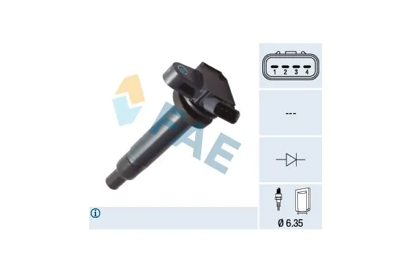 Ateşleme Bobini  Toyota Land Cruiser 200 (J20)(2008->)  FAE 80424