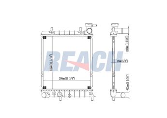 Su Radyatörü  VEKA 16-1833B  2531025050 2531025Q10 2531025Q11