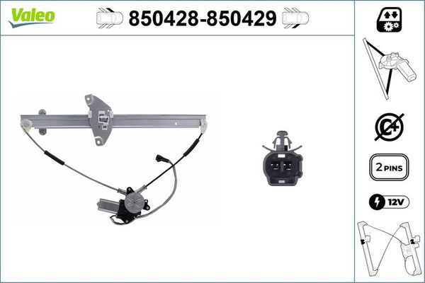 Cam Krikosu Ön Sol VALEO 850428