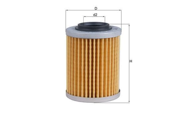 Yağ Filtresi  MAHLE OX 970