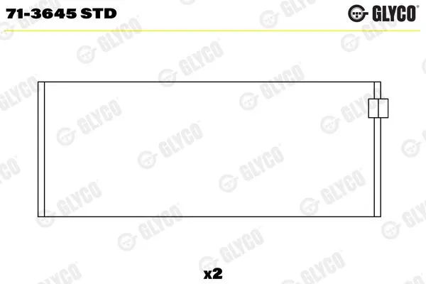 Kol Yatak (STD)  GLYCO 71-3645 STD