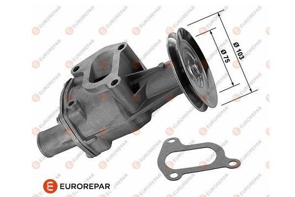 Devirdaim Su Pompası  Fiat 127/Fiorino (1977->)  EUROREPAR 1637178580