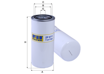 Yakıt Filtresi  FIL FILTRE ZP 67 F  420799 5821347 05821347 4207999 420799-9 8193841