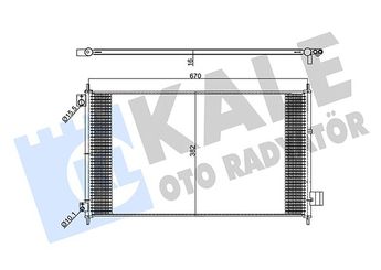 Klima Radyatörü  KALE 357990  A0180SED0031 80110SED942 80110-SED-942 80110SED941 A0110SED0130 A0110-SED-0130 A0180-SED-0031