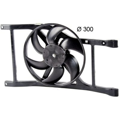 Radyatör Fan ve Motoru  Fiat 500 (150) 3 Kapı (2007->)  MAHLE CFF 243 000P
