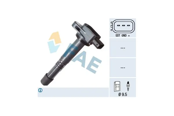 Ateşleme Bobini  Honda Stream (RN1/3)(01.2001->)  MGA 30137