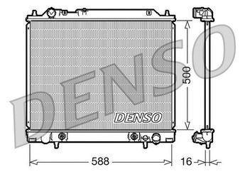 Su Radyatörü  DENSO DRM45013  DRM45013 MR127283 MR597189