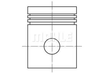 Piston (84.40MM-0.40)  SUPSAN ZZ041-040  