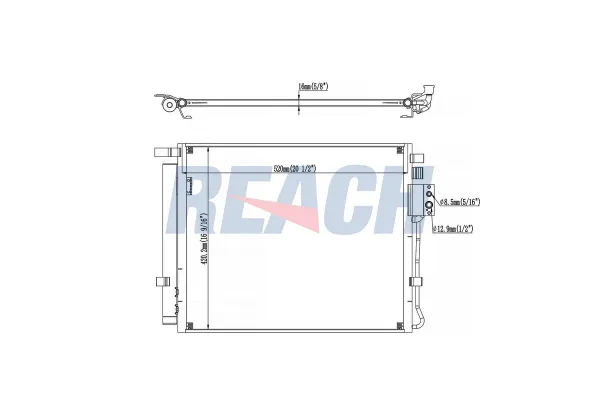 Klima Radyatörü  MANDO HC976062P000