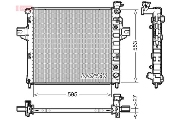 Su Radyatörü  DENSO DRM06032