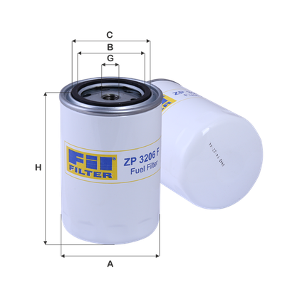 Yakıt Filtresi  FIL FILTRE ZP 3206 F