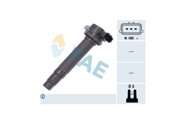 Ateşleme Bobini  Nissan Primera Traveller [SW] (WP11)(06.1999->)  FAE 80244