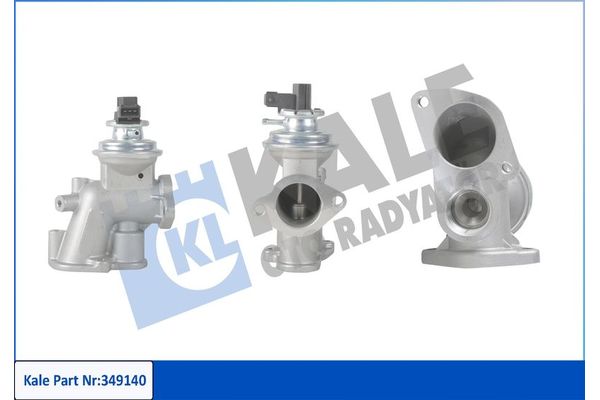 Egr Valfi  Opel Corsa C (2000->)  KALE 349140