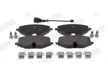 Fren Disk Balata Ön JURID 573904J  5WA698151AQ 5WA698151P 5WA698151A 5WA698151Q