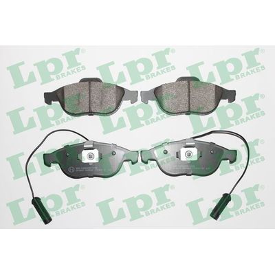 Fren Disk Balata Ön Alfa Romeo 156 (116)(1997->)  LPR 05P664