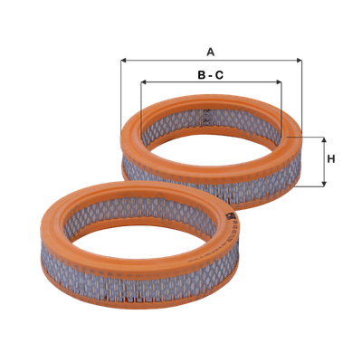 Hava Filtresi  Fiat Ritmo (1983->)  SION SH1302IM